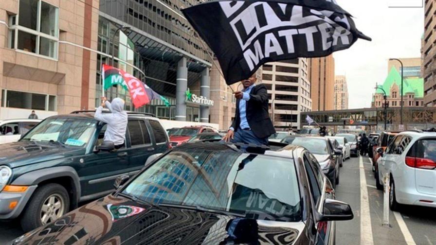 Mineápolis se convierte en una fiesta con George Floyd en el recuerdo Mineápolis se convierte en una fiesta con George Floyd en el recuerdo