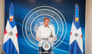 Canciller aclara empresa vinculada a pariente no es proveedora del Mirex