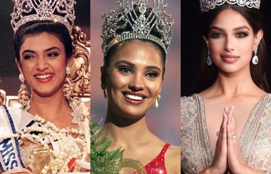 Las similitudes entre las tres indias que han ganado el Miss Universo