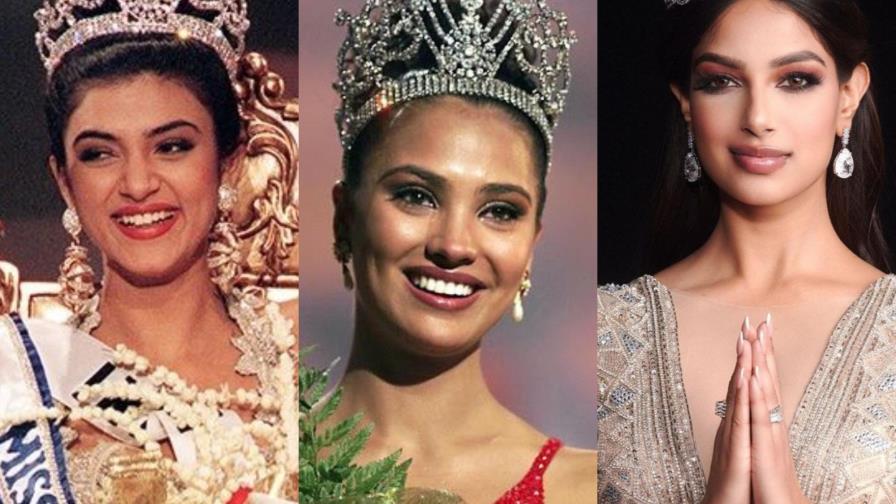 Las similitudes entre las tres indias que han ganado el Miss Universo
