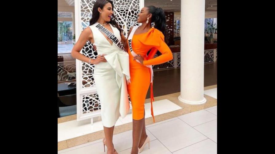 Bellas y empoderadas: el encuentro de Miss RD y Miss Haití en Miss Universo 2021