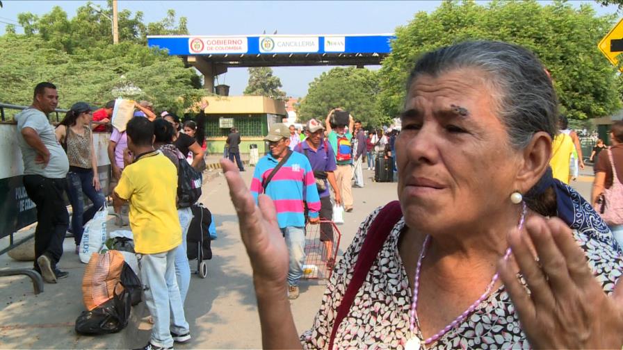 Venezolanos ansían llegada de ayuda humanitaria desde Colombia