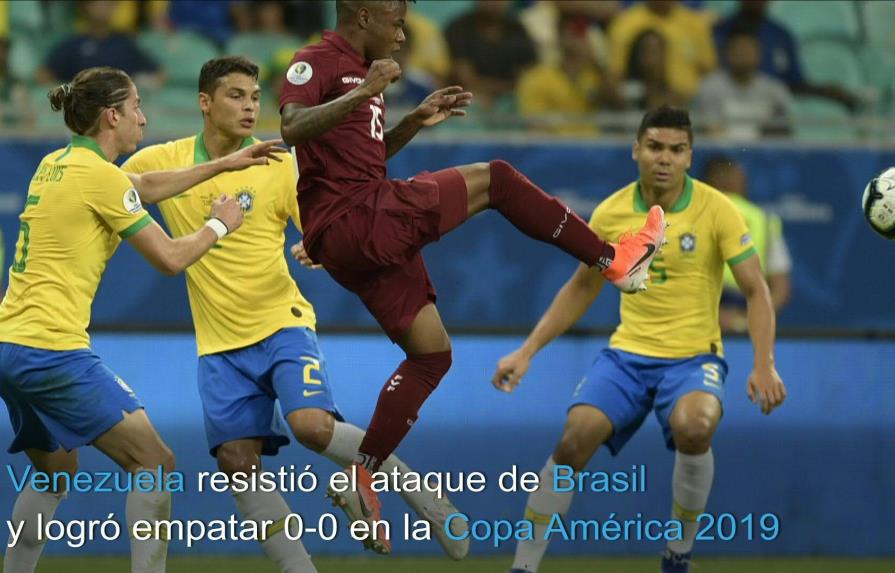 Venezuela y el VAR frenan al favorito Brasil en la Copa América