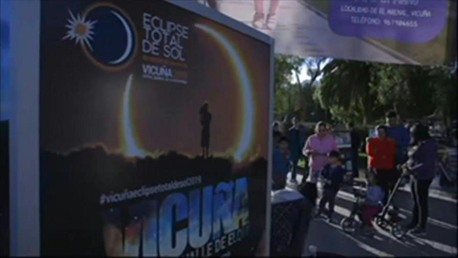 En vivo: Eclipse solar en Chile