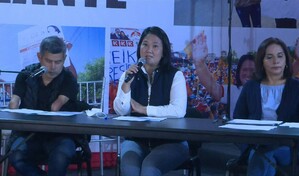 Fujimori espera ser proclamada presidenta electa de Per&uacute;, pero S&aacute;nchez no la reconocer&aacute;