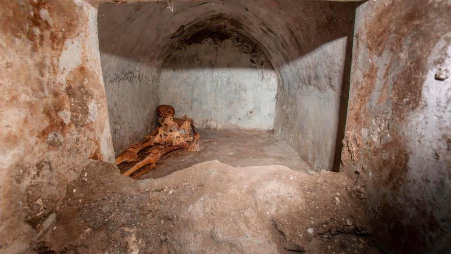 Hallan tumba con cuerpo momificado en Pompeya: el misterio de Marcus Venerius