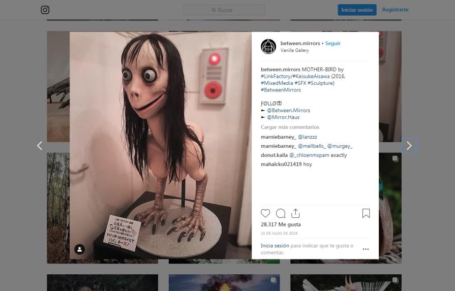 YouTube niega el “Momo Challenge” en sus videos; caso respondería a histeria colectiva