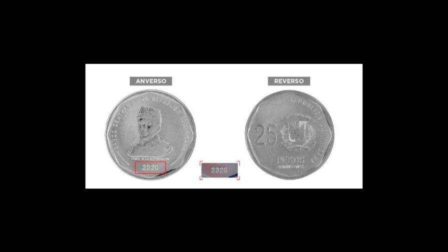 Banco Central pone en circulación moneda de 25 pesos del año 2020 Banco Central pone en circulación moneda de 25 pesos del año 2020