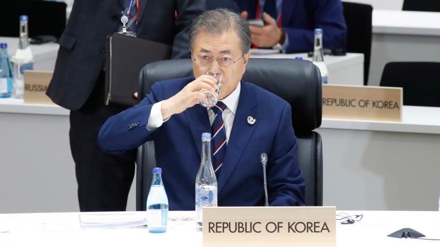 Moon visita EE.UU. en busca de mayor coordinación con Biden sobre Pionyang