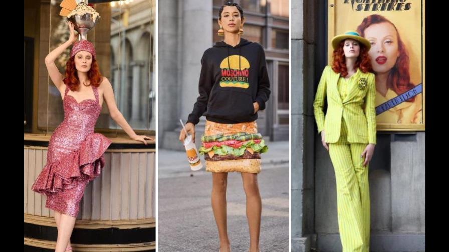 Extravagantes y atrevidas, así son las propuestas de Moschino para el verano del 2022