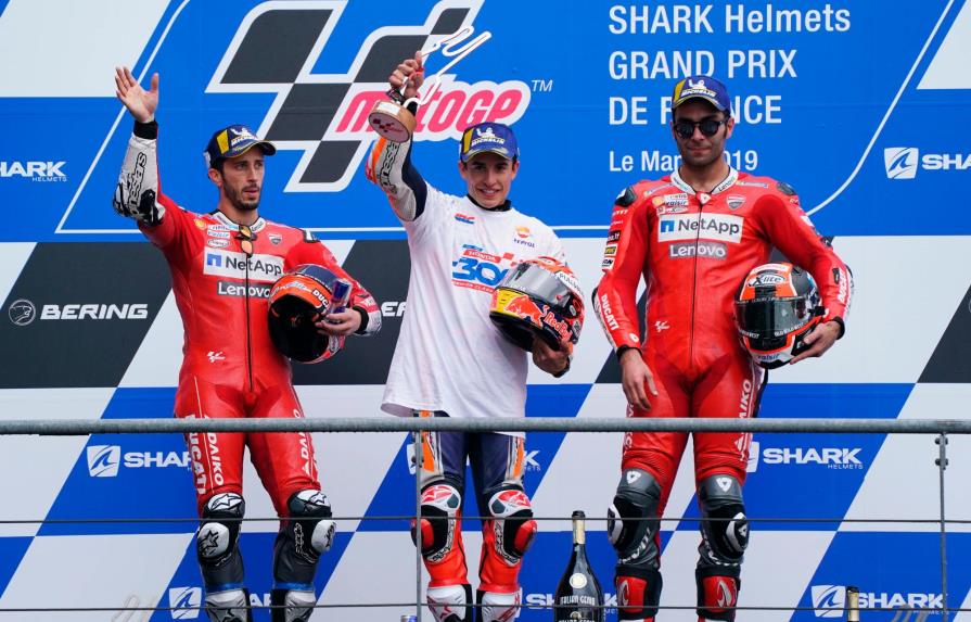 Marc Márquez gana el Gran Premio de Francia  de Moto GP 