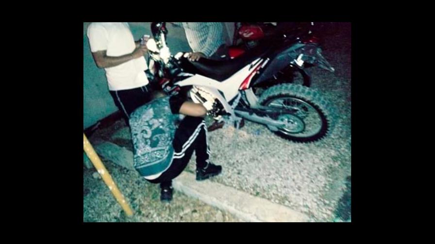 Policía recupera motocicleta robada en San Rafael Policía recupera motocicleta robada en San Rafael