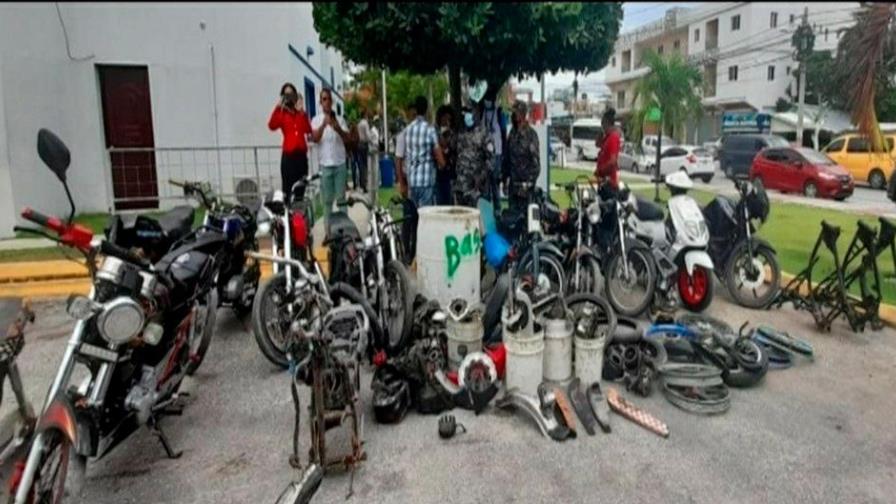Apresan hombre acusado de robarse 18 motocicletas de marquesinas de Verón, en Punta Cana