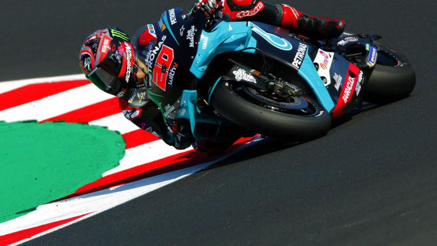 Quartararo y las Yamaha dominan los libres del GP de San Marino 