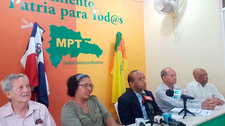 El  MPT no participará en las elecciones aliado con Alpaís por su alianza con el PRM 