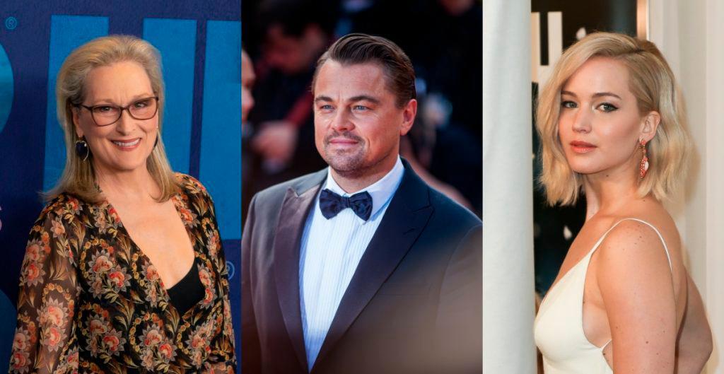 DiCaprio y Meryl Streep acompañarán a Jennifer Lawrence en Dont Look Up