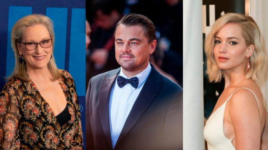 DiCaprio y Meryl Streep acompañarán a Jennifer Lawrence en Dont Look Up DiCaprio y Meryl Streep acompañarán a Jennifer Lawrence en Dont Look Up
