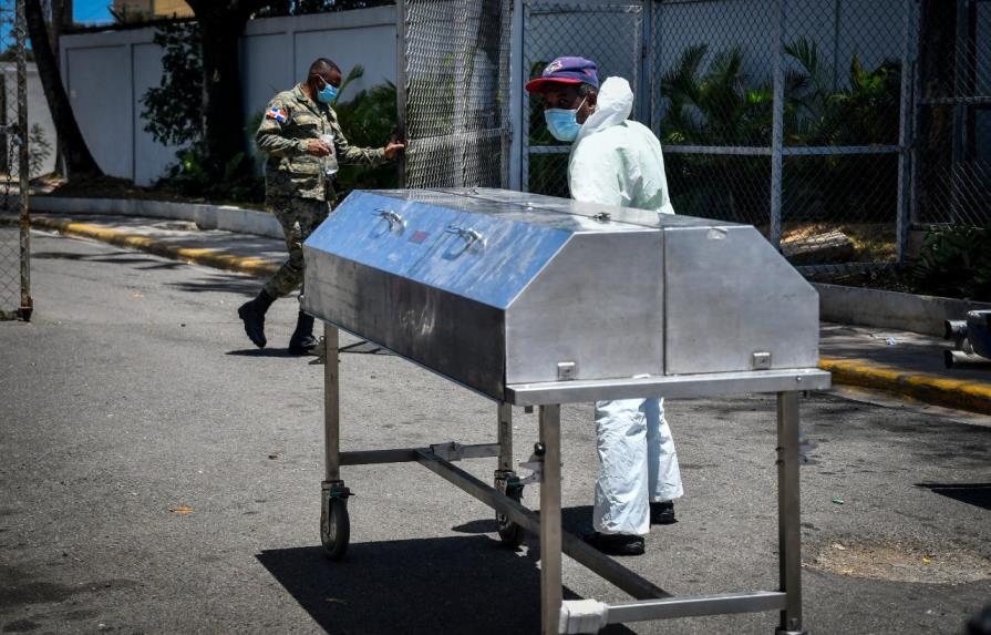 En República Dominicana murieron 124 personas por coronavirus en la última semana