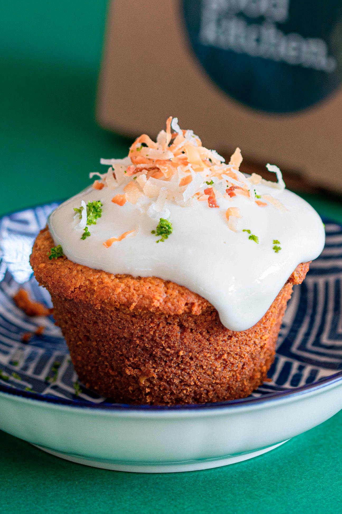 Muffin de zanahoria.