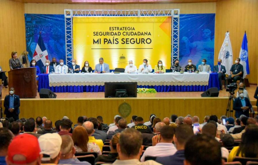 Gobierno lanza en Santiago plan de seguridad “Mi País Seguro”