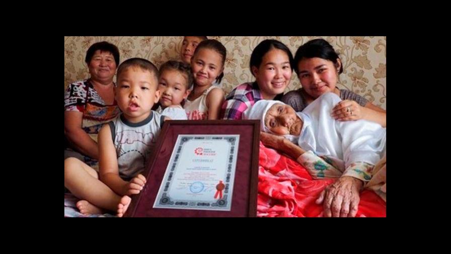 Muere en Rusia la mujer mas longeva con 123 años