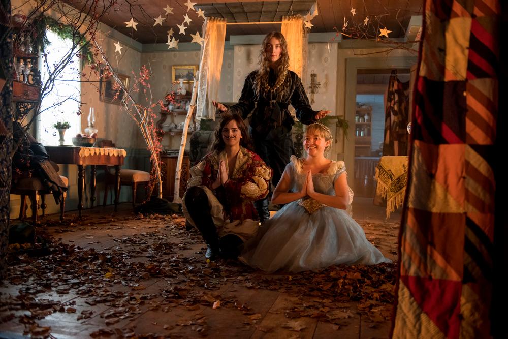 Emma Watson, Saoirse Ronan y Florence Pugh.