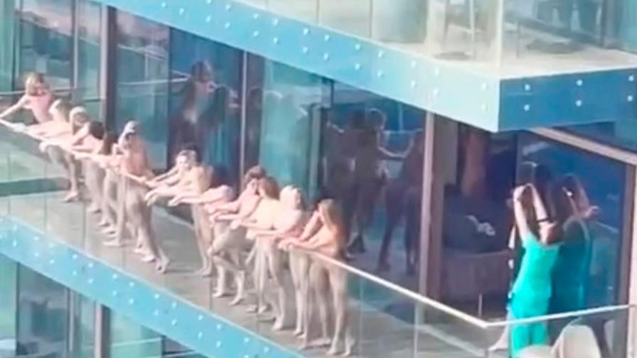 Varios detenidos en Dubái por video con mujeres desnudas en un balcón
