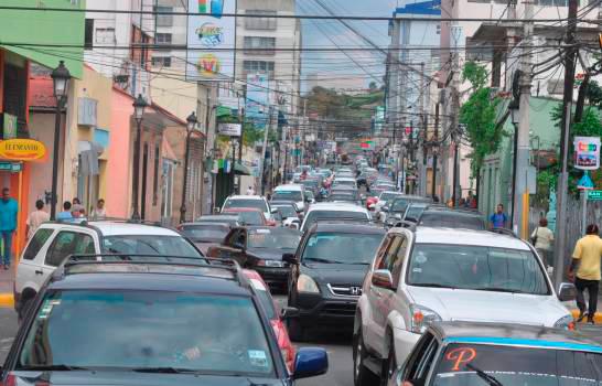 Una calle de Santiago
