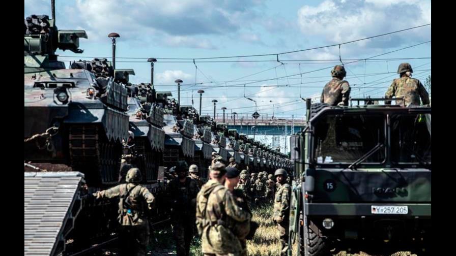 Los alemanes recuerdan la construcción del muro del muro de Berlín Los alemanes recuerdan la construcción del muro del muro de Berlín