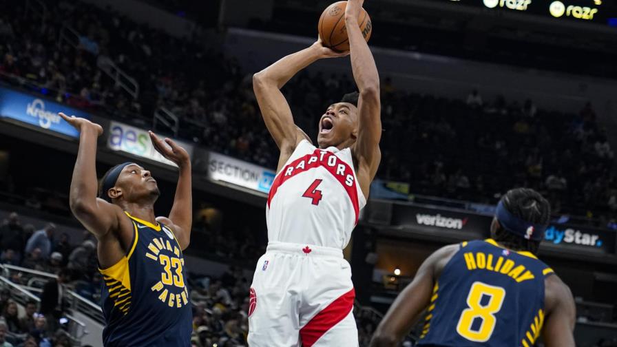 Gracias a Barnes, Raptors superan a Pacers Gracias a Barnes, Raptors superan a Pacers