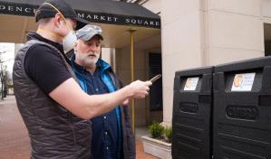 Nacionales se unen al programa de reparto de alimentos del chef José Andrés