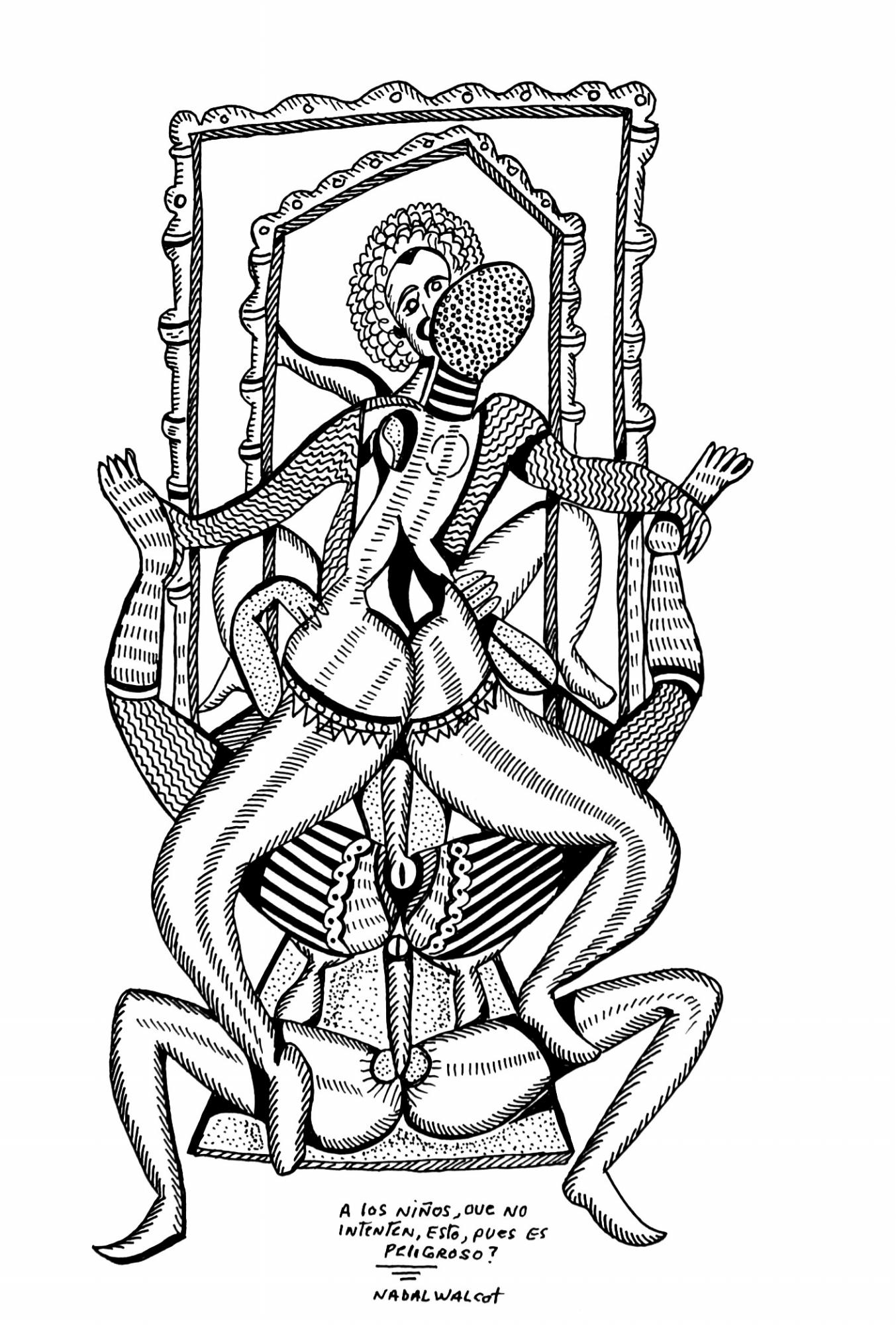 Nadal Walcot, Erotismo