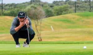 Rafa Nadal acaba sexto en un torneo profesional de golf en Mallorca