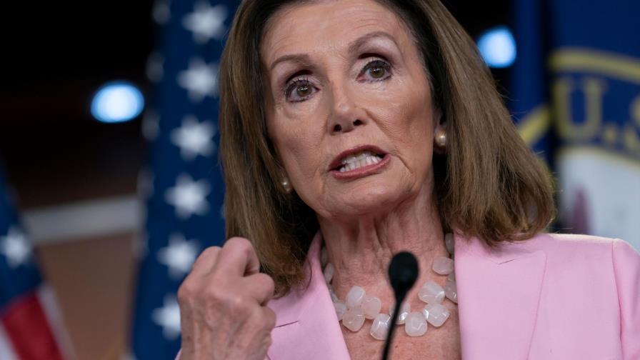 Trump critica que Pelosi no haya sometido aún a voto el T-MEC en el Congreso
