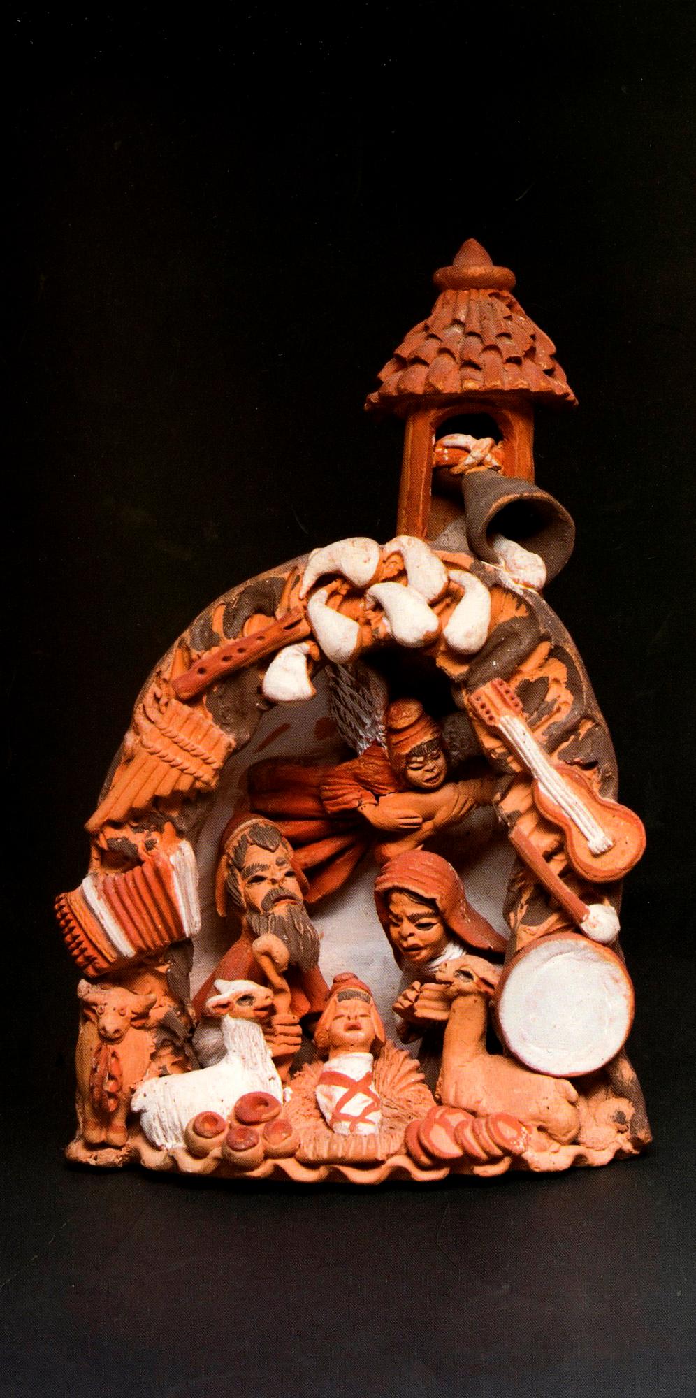 Nacimientos en barro de Perú. 