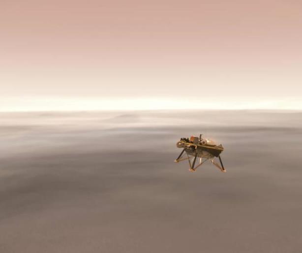 Nasa confirma aterrizaje de Insight en Marte