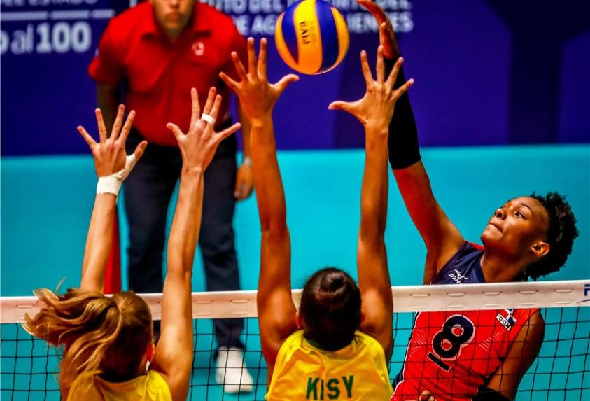 Brasil derrota 3-0 a Dominicana en inicio del torneo Mundial sub20 de voleibol