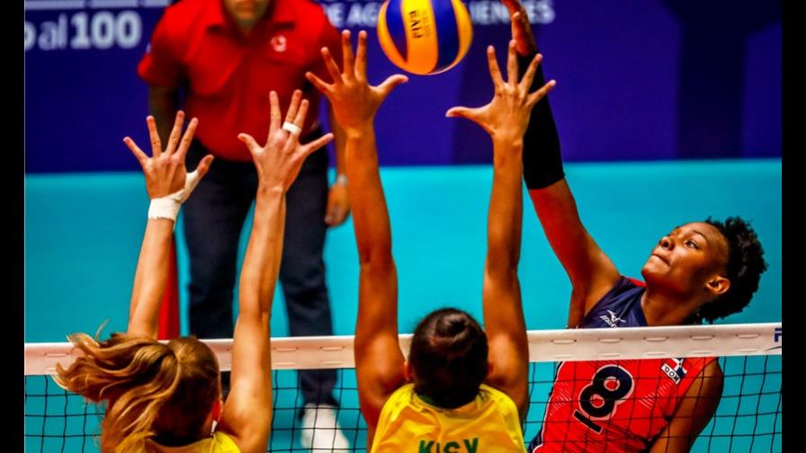 Brasil derrota 3-0 a Dominicana en inicio del torneo Mundial sub20 de voleibol
