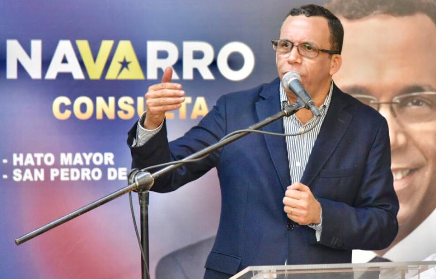 Navarro propone “pacto táctico” en el PLD y “respeto absoluto” a Leonel y Danilo