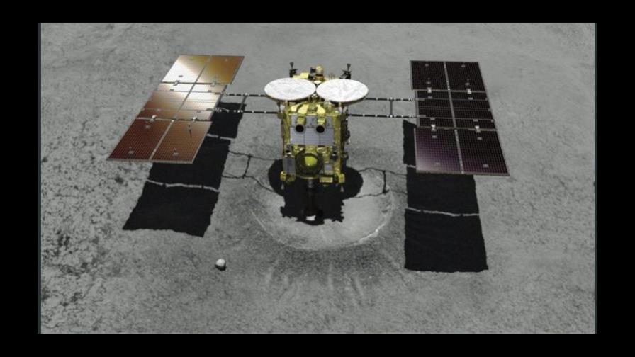 Nave espacial japonesa aterriza en un asteroide lejano