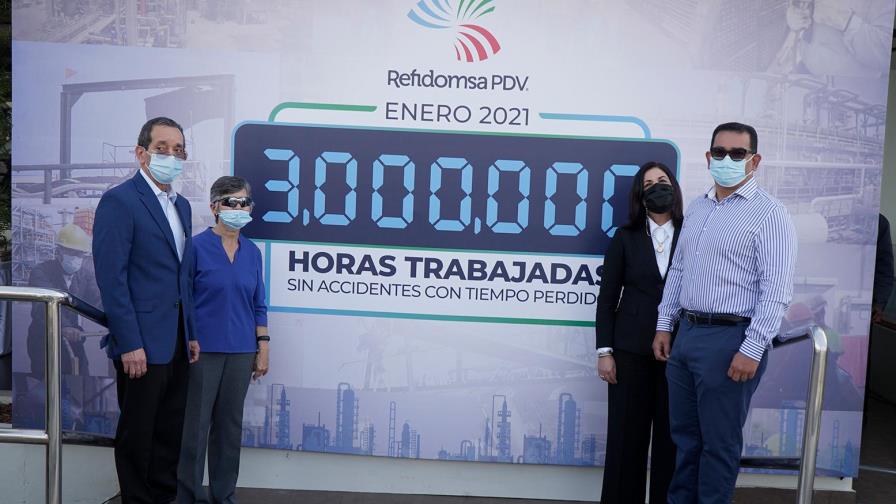 Refidomsa PDV alcanza hito de tres millones de horas sin accidentes laborales