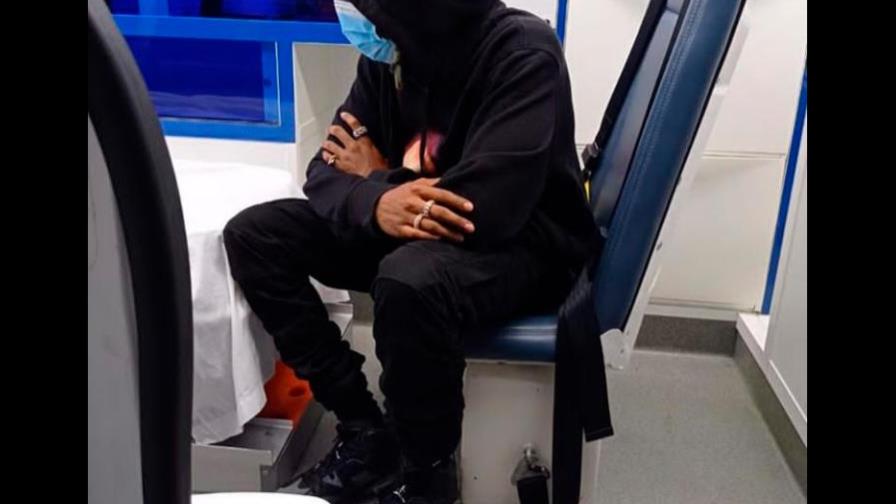 Previo a ser apresado, Amenazzy fue asistido por el 911 por supuesto cuadro de asma Previo a ser apresado, Amenazzy fue asistido por el 911 por supuesto cuadro de asma