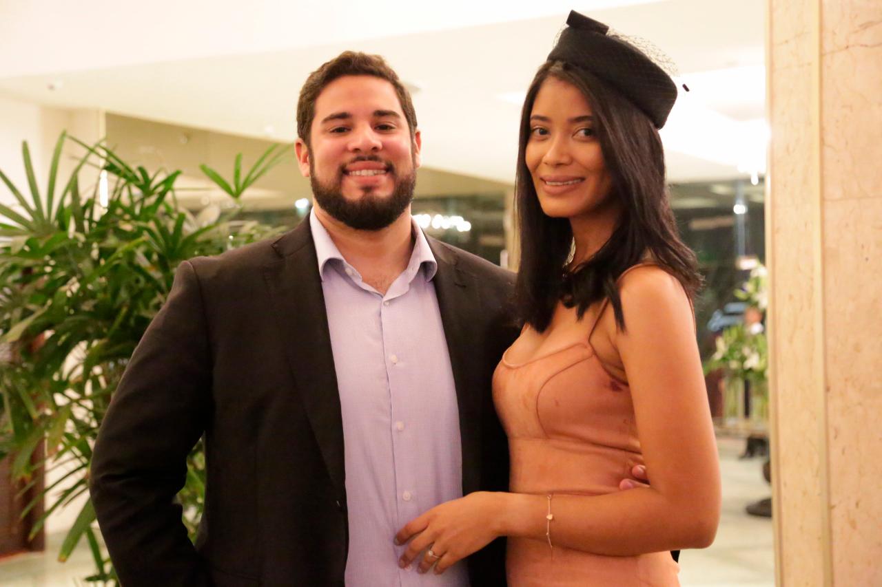 Néstor Julio Cedeño y Mabel Frías.