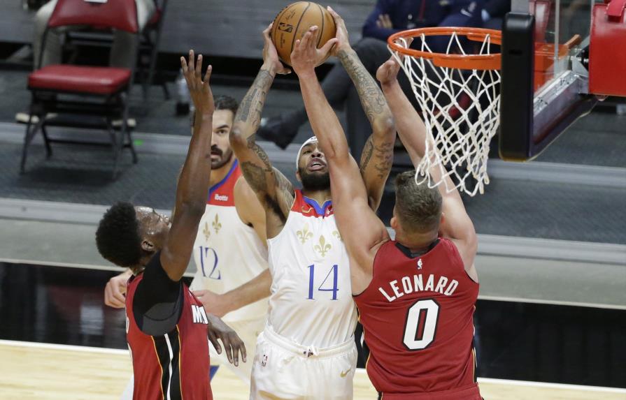 El Heat logran su primera victoria ante los Pelicans de Ingram y Zion