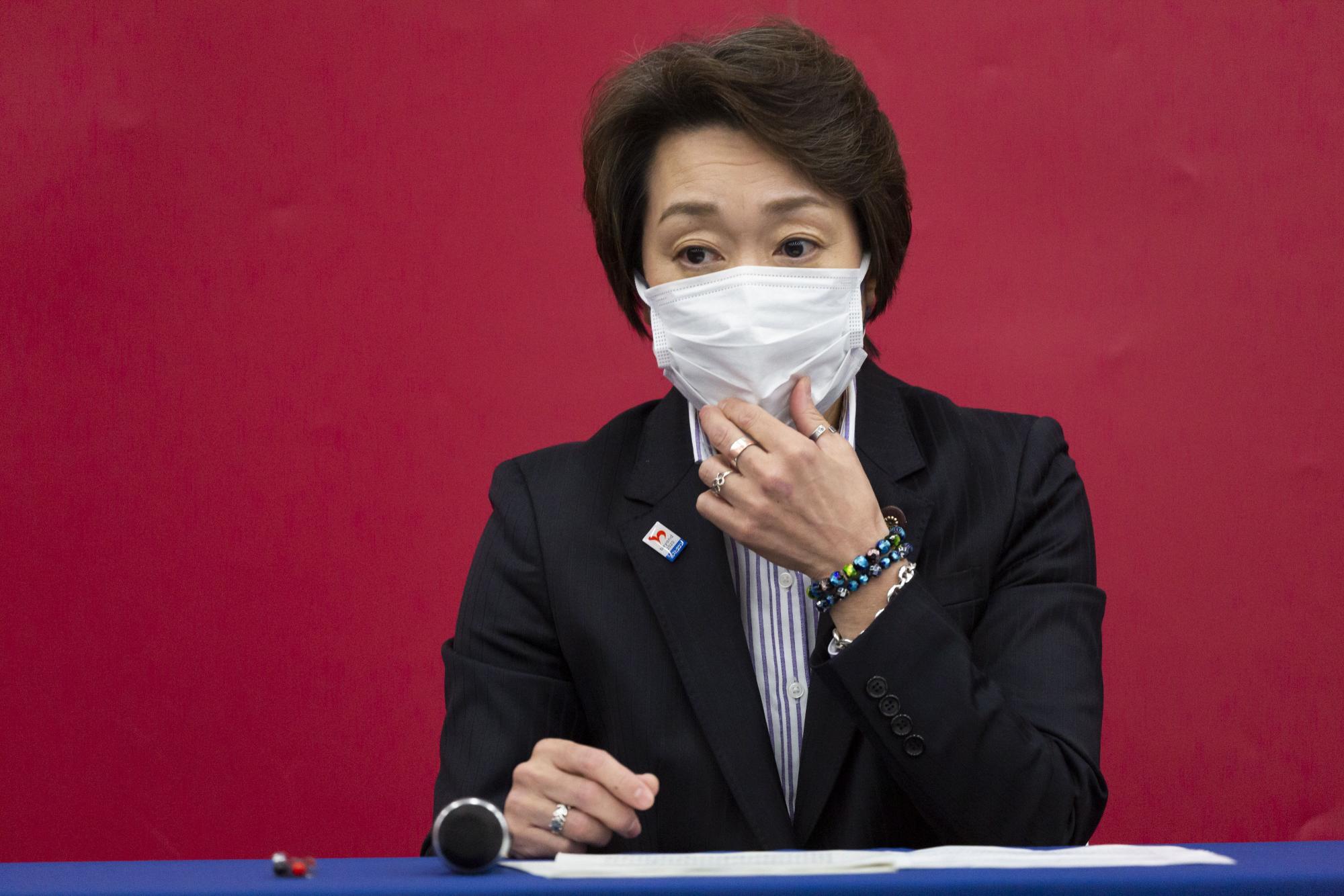 Seiko Hashimoto, presidenta de los Juegos Olímpicos. (EFE/Yuichi Yamazaki)