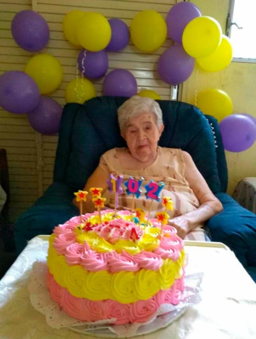 Doña Nitín: “la abuela más dulce del país” cumple 102 años 