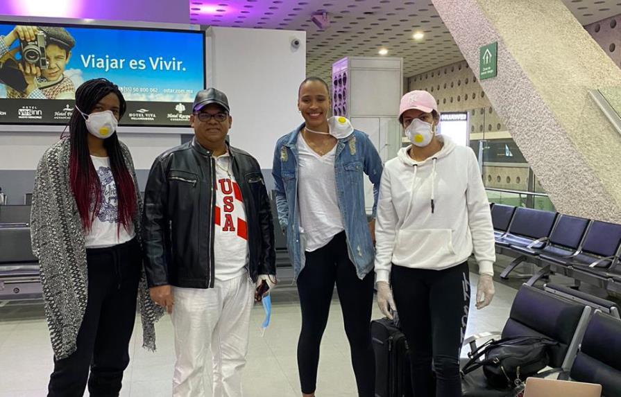 Tres voleibolistas más están a punto de llegar, tras estar varadas en México por el COVID-19