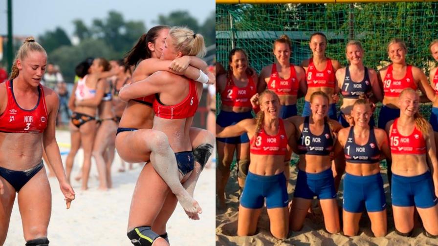 Noruegas renuncian a jugar en bikini en el Europeo de Balonmano Playa