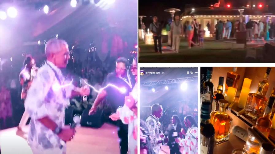 Fotos filtradas muestran la celebración del 60 cumpleaños de Obama