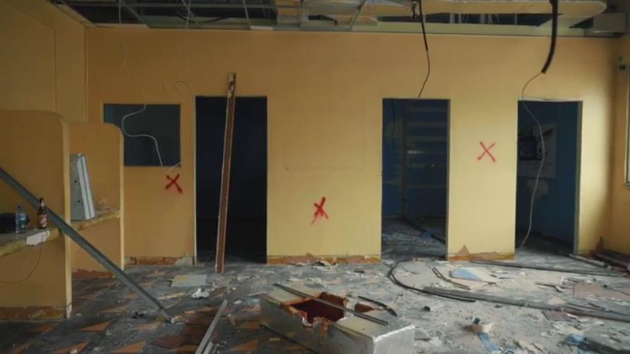 Nuevas autoridades de Cultura muestran el deplorable estado en que dicen encontraron la sede